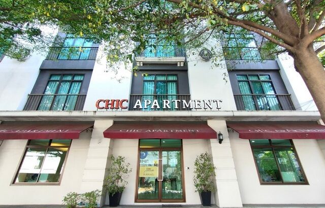 BH2549 ให้เช่า Chic Apartment 4 ชั้น 368 ตรม. 6 ห้องนอน รามคำแหง 53 ย่านลาดพร้าว-ทาวน์อินทาวน์ เฟอร์พร้อมอยู่